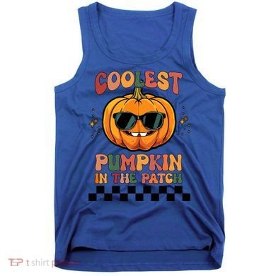 Coolest Pumpkin In The Patch Halloween Meaningful Gift Tank Top