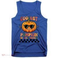 Coolest Pumpkin In The Patch Halloween Meaningful Gift Tank Top thumb 0