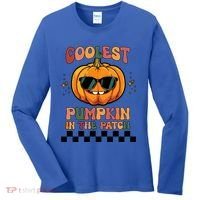 Coolest Pumpkin In The Patch Halloween Meaningful Gift Women's Long Sleeve Shirt thumb 0