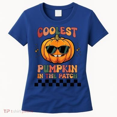 Coolest Pumpkin In The Patch Halloween Meaningful Gift Women's T-Shirt