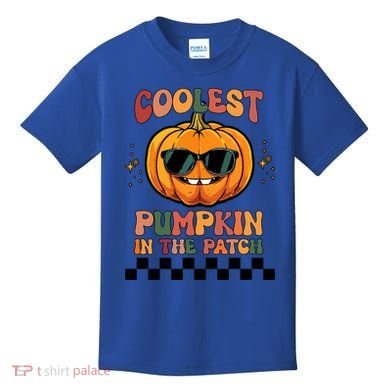 Coolest Pumpkin In The Patch Halloween Meaningful Gift Kids T-Shirt