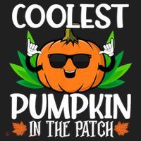 Coolest Pumpkin In The Patch Sunglasses Pumpkin Halloween Gift Women's Sweatshirt thumb 2