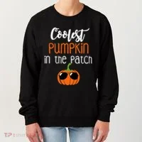 Coolest Pumpkin In The Patch Meaningful Gift Women's Sweatshirt thumb 0