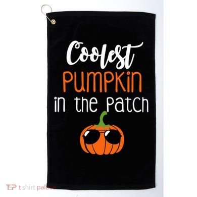 Coolest Pumpkin In The Patch Meaningful Gift Golf Towel