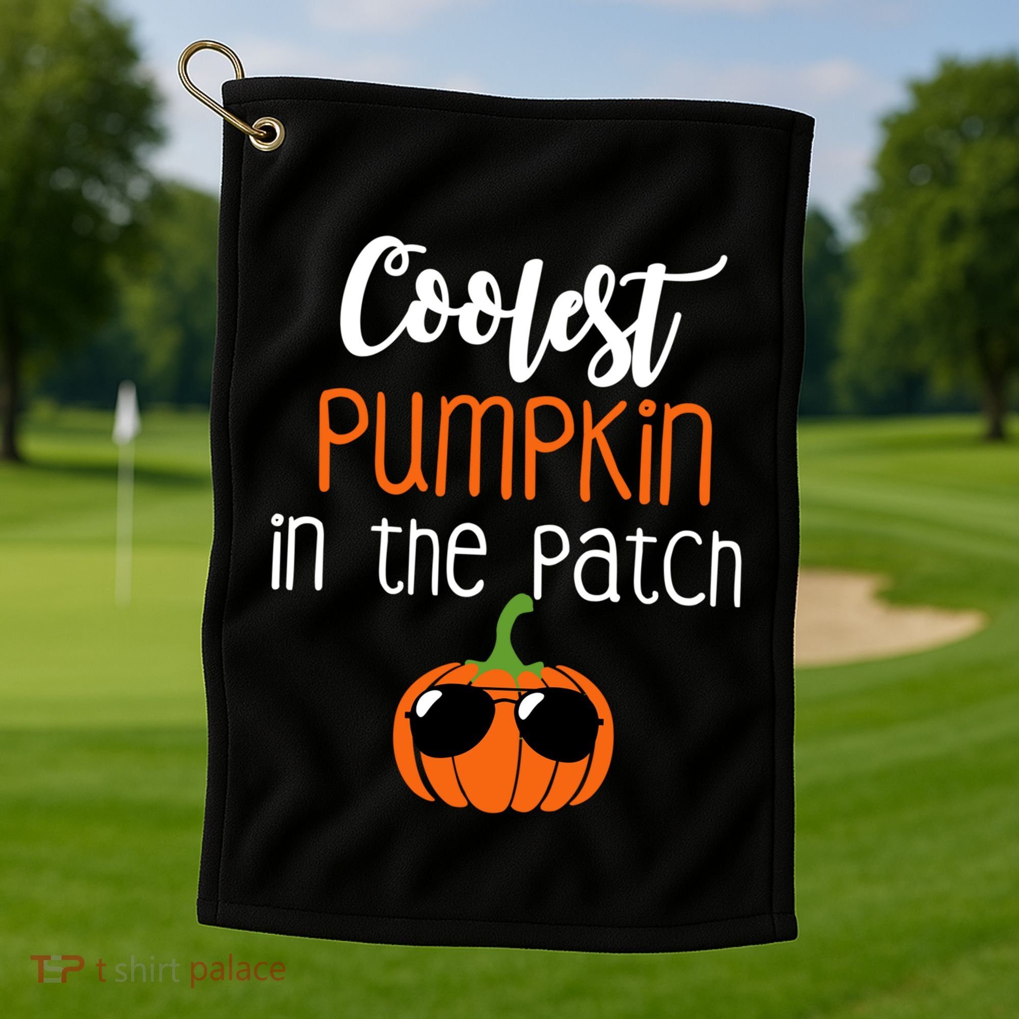 Coolest Pumpkin In The Patch Meaningful Gift Golf Towel