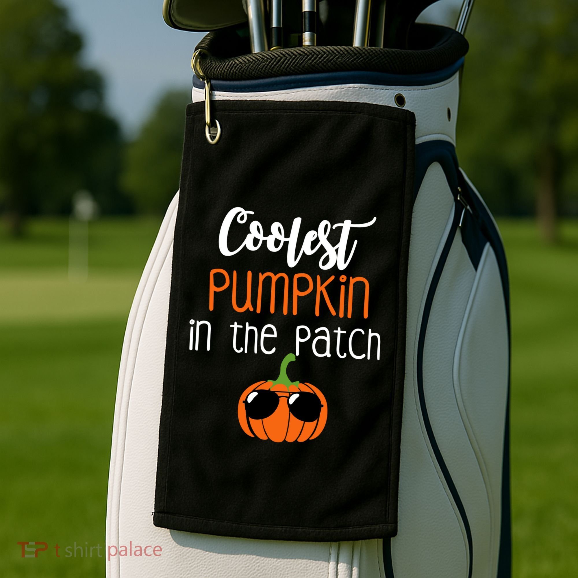 Coolest Pumpkin In The Patch Meaningful Gift Golf Towel