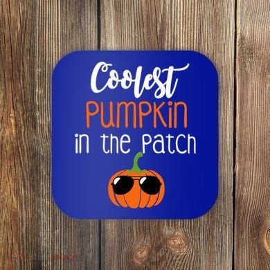 Coolest Pumpkin In The Patch Meaningful Gift Coaster