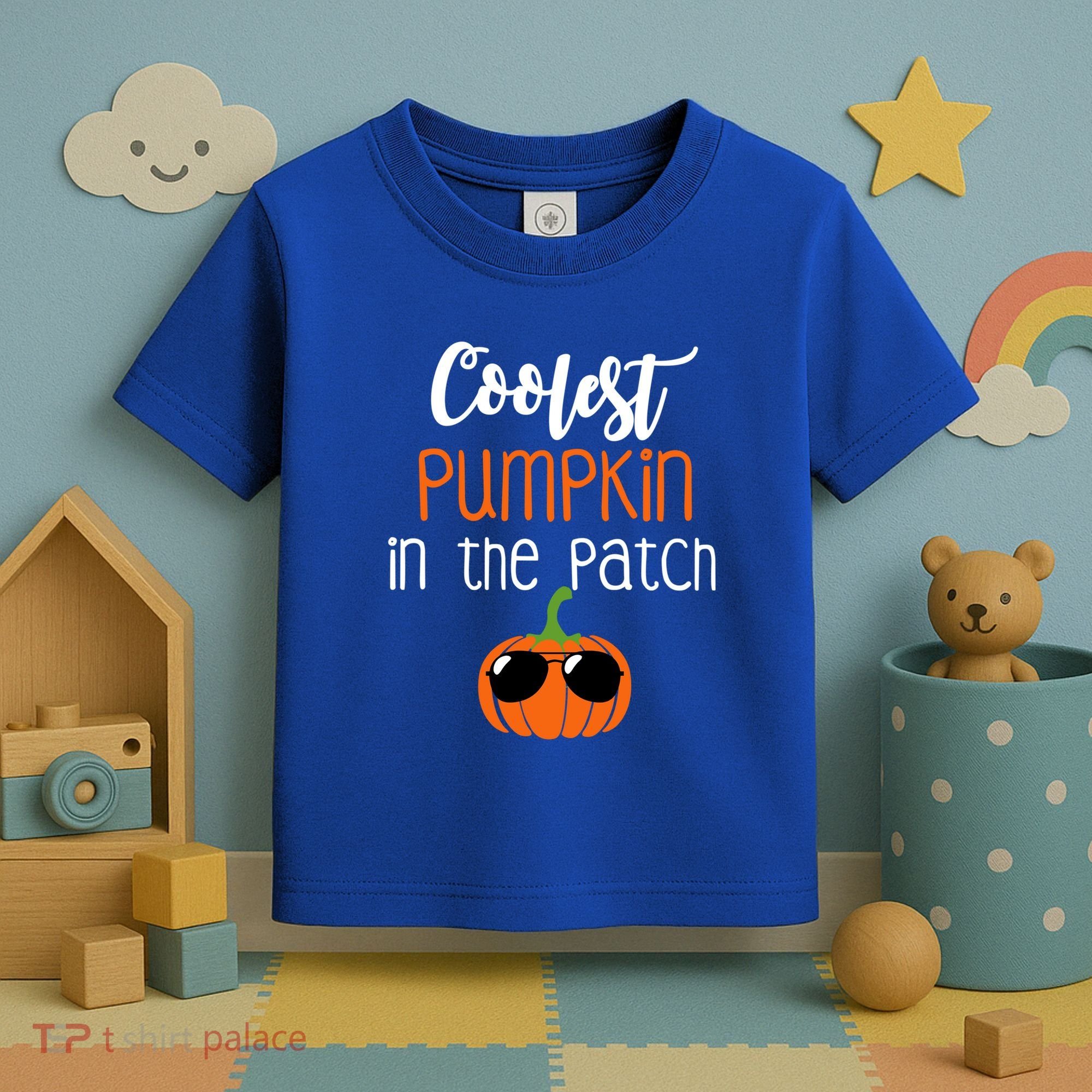 Coolest Pumpkin In The Patch Meaningful Gift Toddler T-Shirt