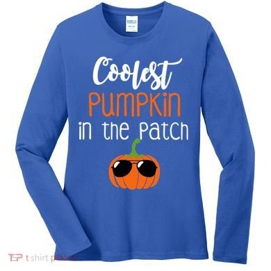 Coolest Pumpkin In The Patch Meaningful Gift Women's Long Sleeve Shirt