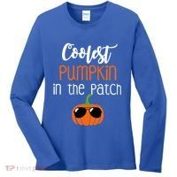 Coolest Pumpkin In The Patch Meaningful Gift Women's Long Sleeve Shirt thumb 0