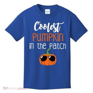 Coolest Pumpkin In The Patch Meaningful Gift Kids T-Shirt
