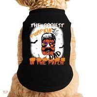 Coolest Pumpkin In The Patch Funny Halloween Dad Gift Cute Gift Doggie Tank thumb 0