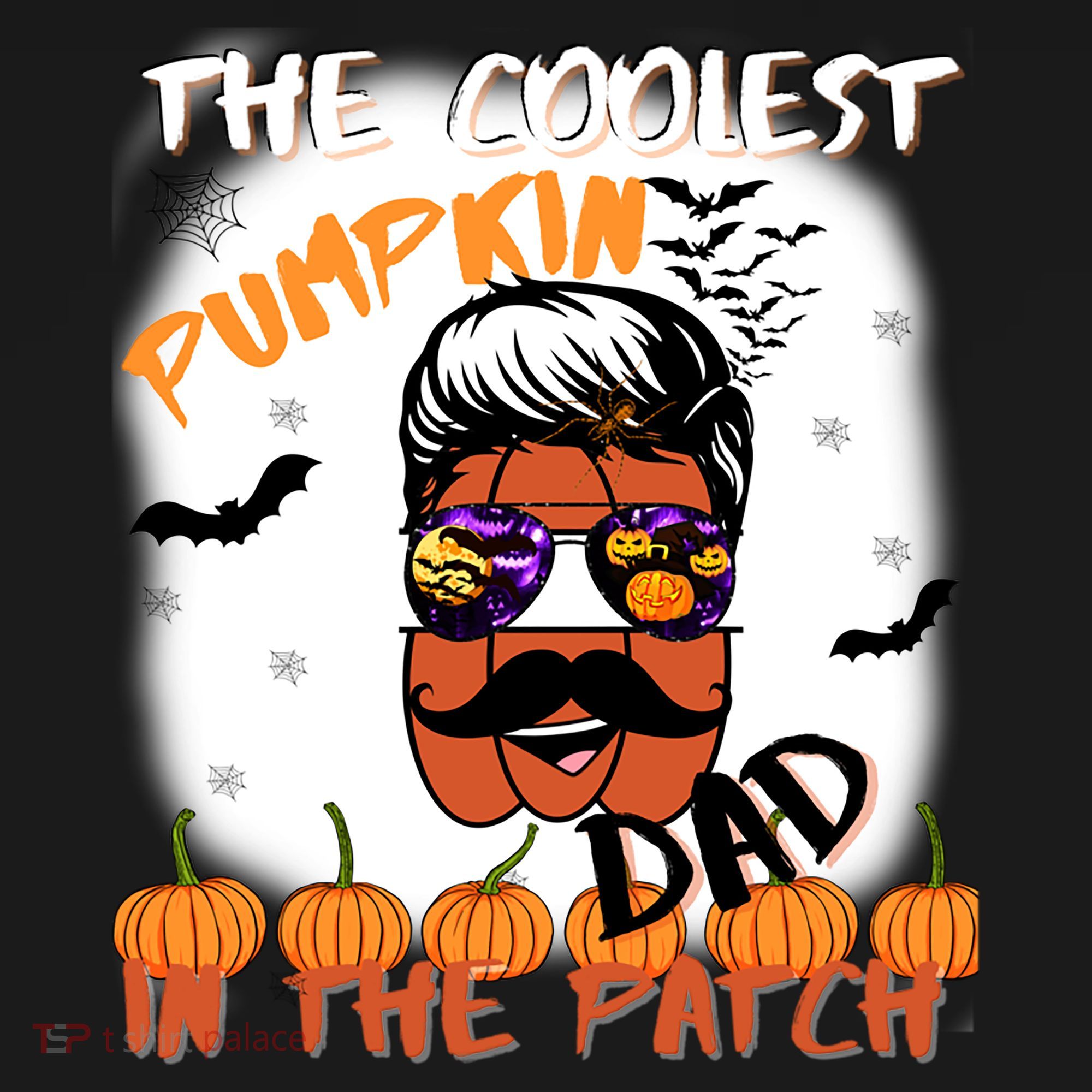 Coolest Pumpkin In The Patch Funny Halloween Dad Gift Cute Gift Doggie Tank
