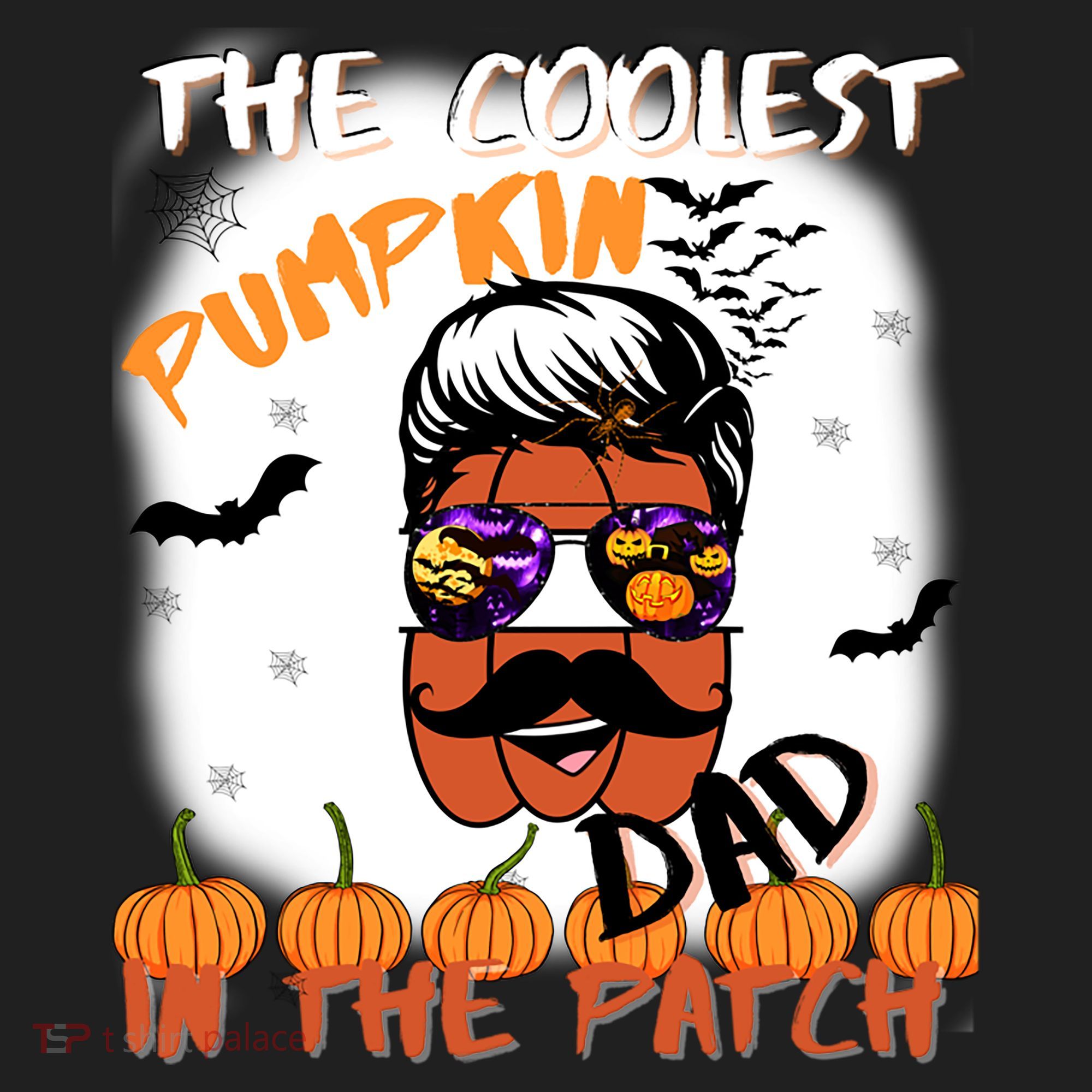 Coolest Pumpkin In The Patch Funny Halloween Dad Gift Cute Gift Beanie