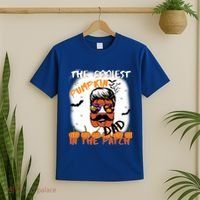 Coolest Pumpkin In The Patch Funny Halloween Dad Gift Cute Gift T-Shirt thumb 2