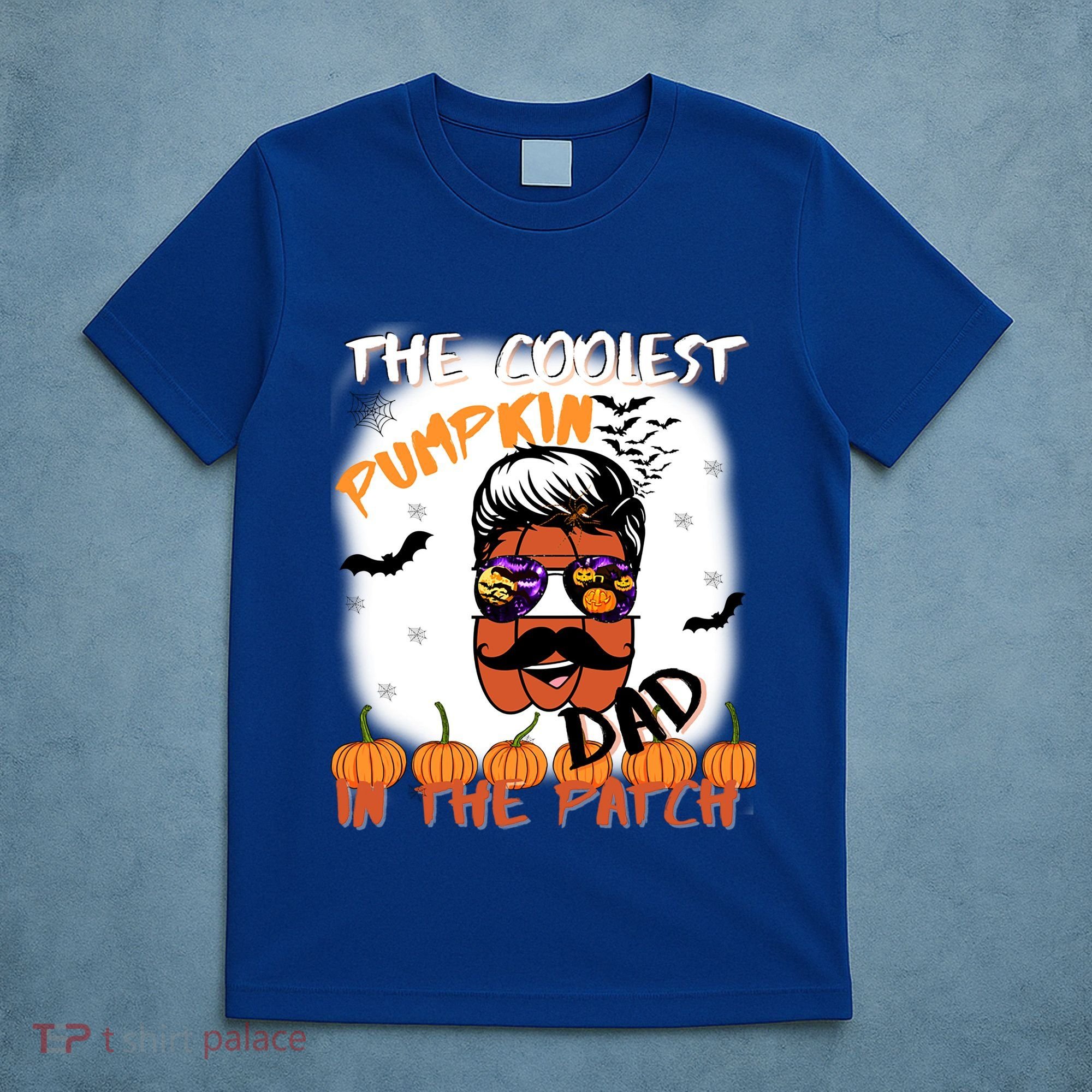 Coolest Pumpkin In The Patch Funny Halloween Dad Gift Cute Gift T-Shirt