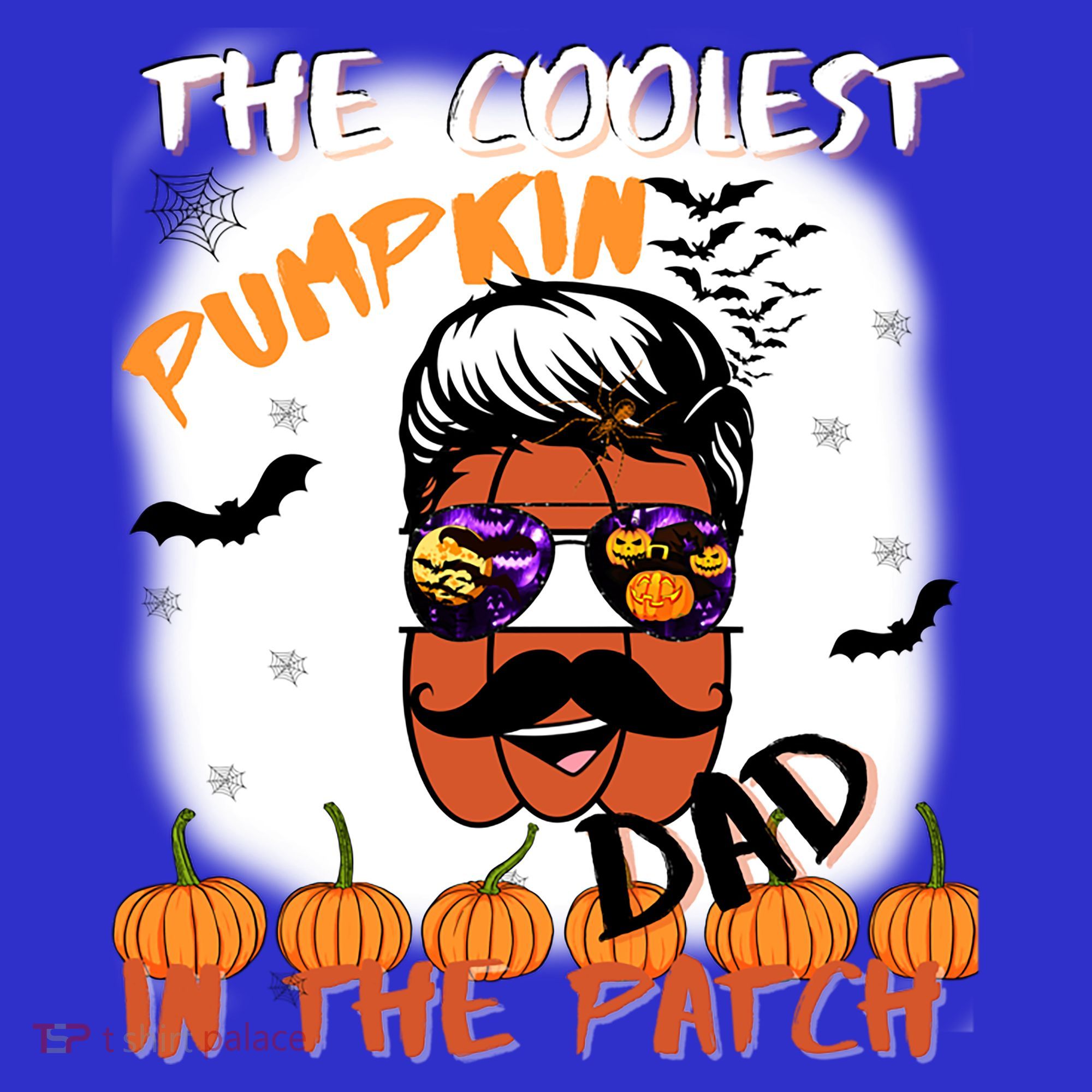 Coolest Pumpkin In The Patch Funny Halloween Dad Gift Cute Gift Baby Bodysuit