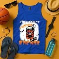 Coolest Pumpkin In The Patch Funny Halloween Dad Gift Cute Gift Tank Top thumb 4