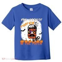Coolest Pumpkin In The Patch Funny Halloween Dad Gift Cute Gift Toddler T-Shirt thumb 0