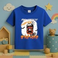 Coolest Pumpkin In The Patch Funny Halloween Dad Gift Cute Gift Toddler T-Shirt thumb 3
