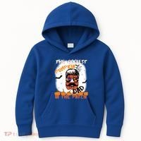Coolest Pumpkin In The Patch Funny Halloween Dad Gift Cute Gift Kids Hoodie thumb 0
