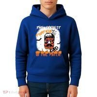 Coolest Pumpkin In The Patch Funny Halloween Dad Gift Cute Gift Kids Hoodie thumb 4