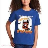 Coolest Pumpkin In The Patch Funny Halloween Dad Gift Cute Gift Kids T-Shirt thumb 2