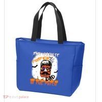 Coolest Pumpkin In The Patch Funny Halloween Dad Gift Cute Gift Tote Bag thumb 3