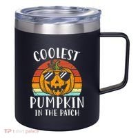 Coolest Pumpkin In The Patch Halloween 12oz Stainless Steel Coffee Mug thumb 0