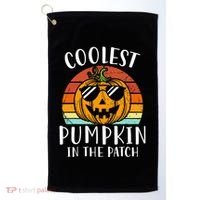 Coolest Pumpkin In The Patch Halloween Golf Towel thumb 0