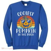 Coolest Pumpkin In The Patch Halloween Sweatshirt thumb 0