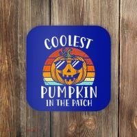 Coolest Pumpkin In The Patch Halloween Coaster thumb 0