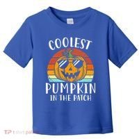 Coolest Pumpkin In The Patch Halloween Toddler T-Shirt thumb 0