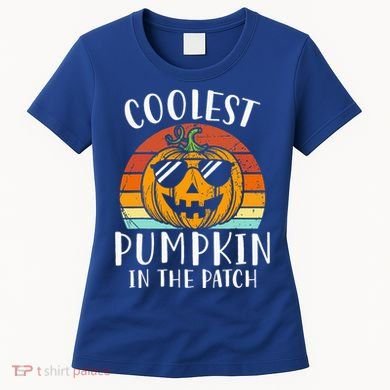 Coolest Pumpkin In The Patch Halloween Women's T-Shirt
