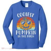 Coolest Pumpkin In The Patch Halloween Kids Long Sleeve Shirt thumb 0