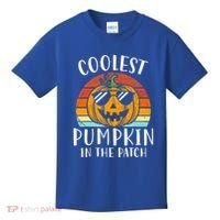 Coolest Pumpkin In The Patch Halloween Kids T-Shirt thumb 0