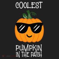Coolest Pumpkin In The Patch Halloween Women's Sweatshirt thumb 2
