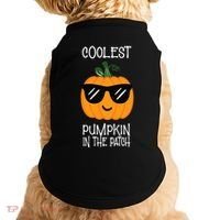 Coolest Pumpkin In The Patch Halloween Doggie Tank thumb 0