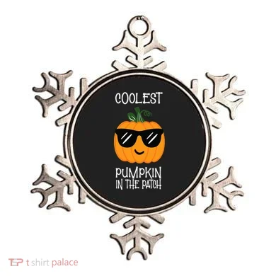 Coolest Pumpkin In The Patch Halloween Ornament