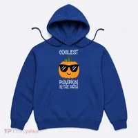 Coolest Pumpkin In The Patch Halloween Hoodie thumb 0