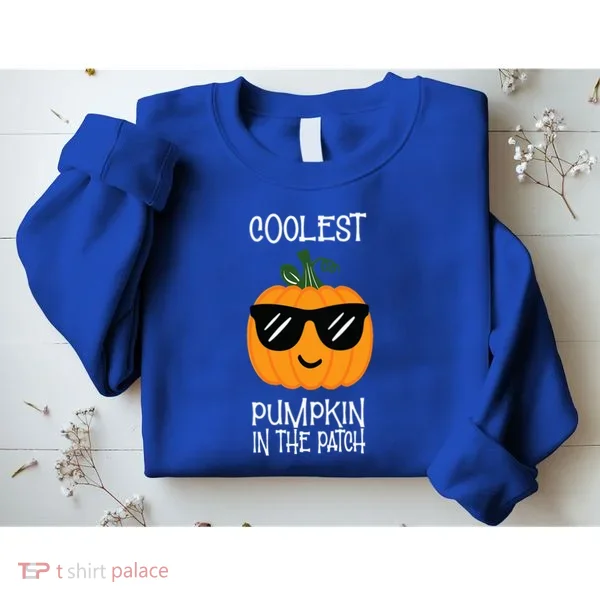 Coolest Pumpkin In The Patch Halloween Sweatshirt