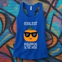 Coolest Pumpkin In The Patch Halloween Women's Tank Top thumb 3