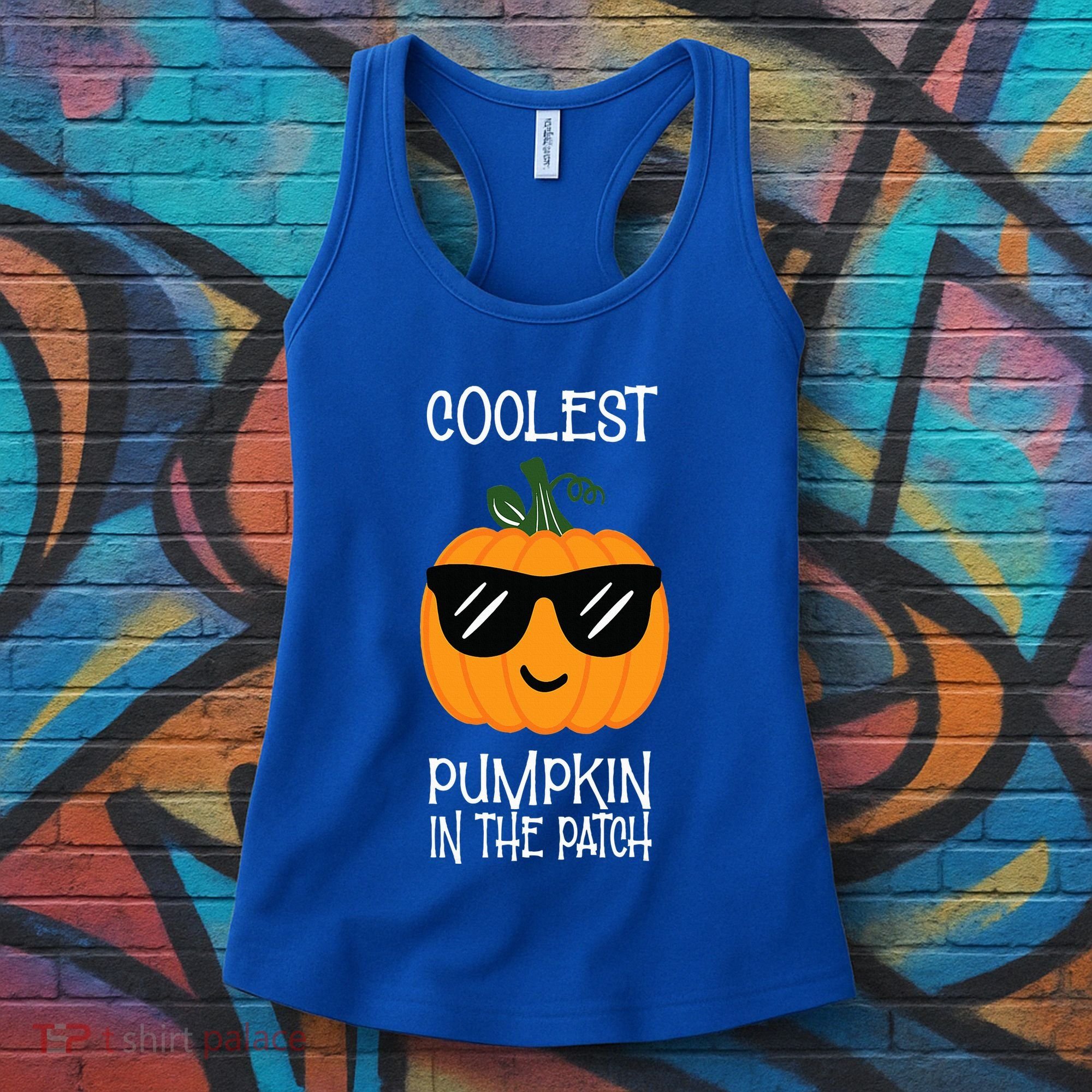 Coolest Pumpkin In The Patch Halloween Women's Tank Top