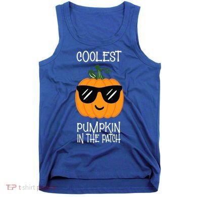 Coolest Pumpkin In The Patch Halloween Tank Top