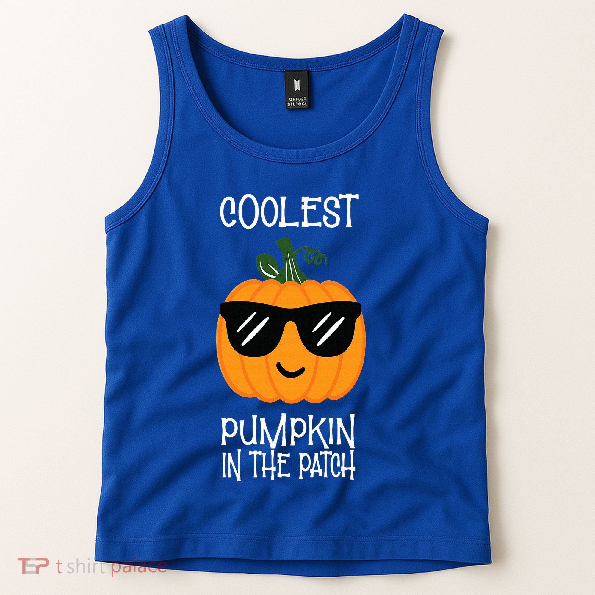 Coolest Pumpkin In The Patch Halloween Tank Top