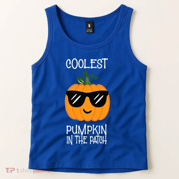 Coolest Pumpkin In The Patch Halloween Tank Top