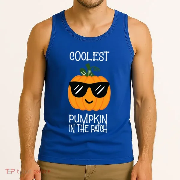 Coolest Pumpkin In The Patch Halloween Tank Top
