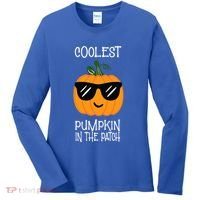 Coolest Pumpkin In The Patch Halloween Women's Long Sleeve Shirt thumb 0