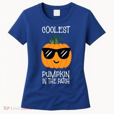 Coolest Pumpkin In The Patch Halloween Women's T-Shirt
