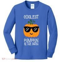 Coolest Pumpkin In The Patch Halloween Kids Long Sleeve Shirt thumb 0
